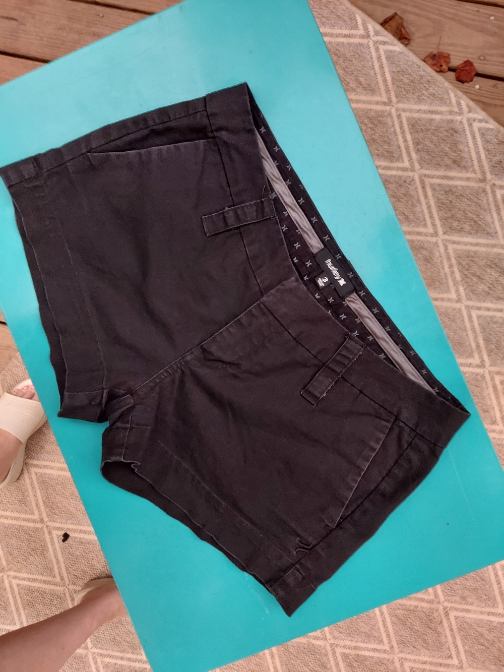 Hurley Black Women's Bermuda Shorts